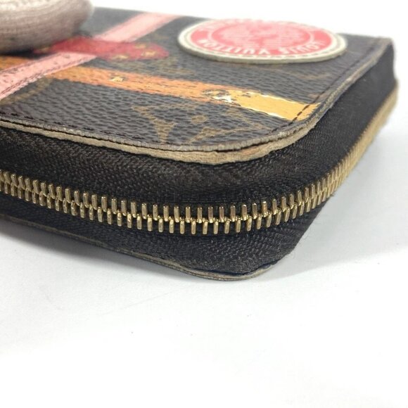 LOUIS VUITTON M62617 Monogram Summer Trunk Zippy-coin purse Wallet Coin Case - Picture 9 of 16